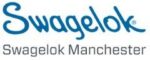 Swagelok Manchester Logo White Background Blue Logo + Grey Text 800 x 600